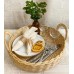 Wicker tray