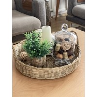 Wicker tray